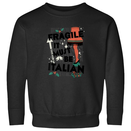 Discover une histoire de noël fragile, ça doit être italien Sweatshirts
