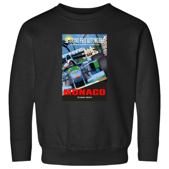 Discover 52 Grand Prix Automobile Monaco Gp 1994 - Michael Schumacher Benetton Sweatshirts