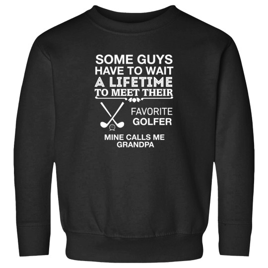 Discover My Favorite Golfer Calls Me Grandpa Sweatshirts