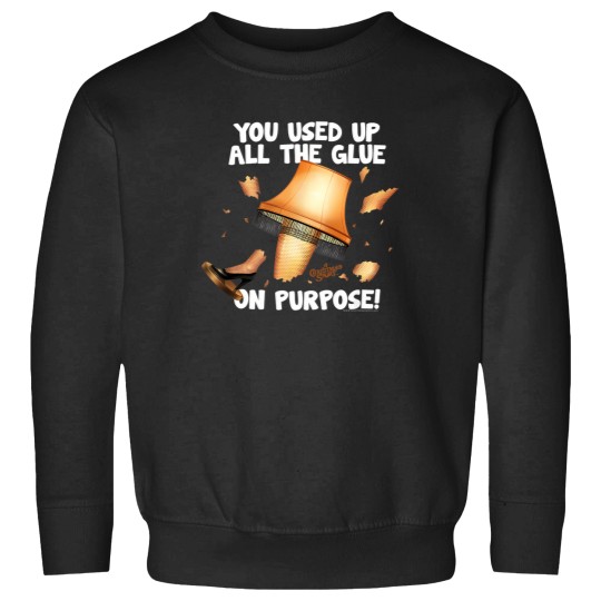 Discover une histoire de noël qui a utilisé toute la colle Sweatshirts