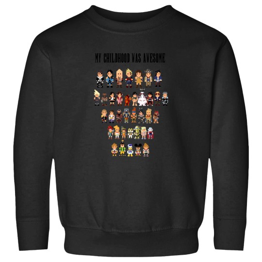 Discover My Childhood Was Awesome Sweatshirts