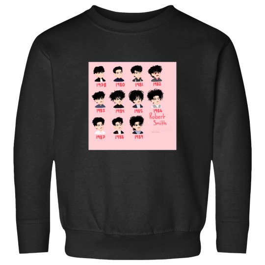 Discover Robert Smith of The Cure Hair History Active T-Shirt Sweatshirts