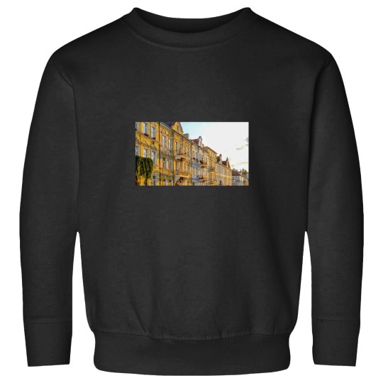 Discover Czech Republic, Teplice, View of Picturesque Old Town in the Czech Republic Sweatshirts