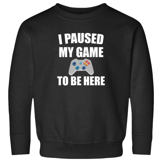 Discover I Paused My Game To Be Here 37 Sweatshirts