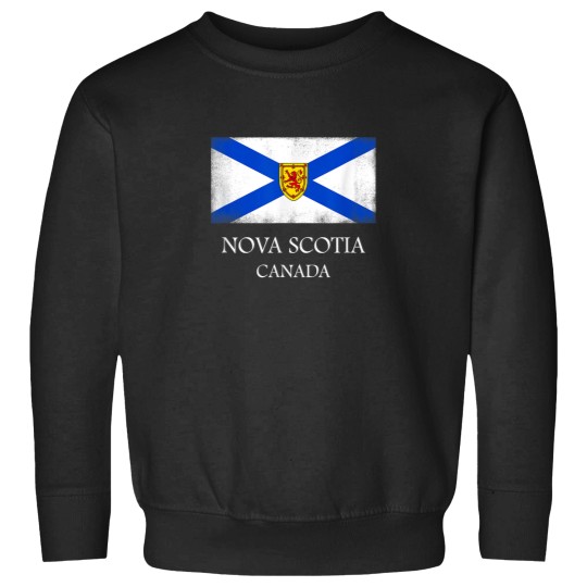 Discover Nova Scotia T Shirt Canada Province Flag Tee Sweatshirts