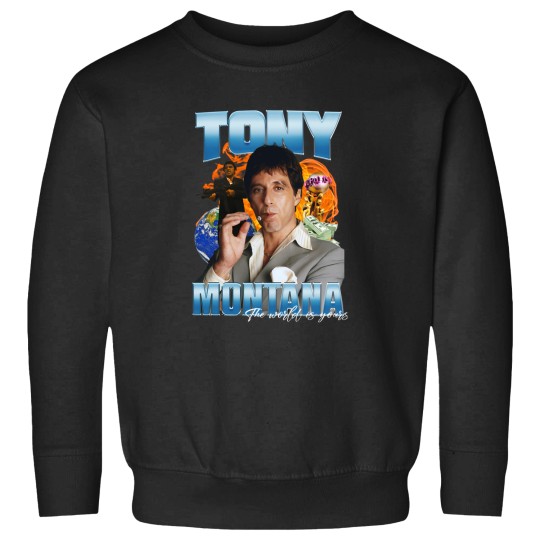 Discover Tony MontanaS Bootleg Scarface Sweatshirts