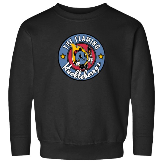 Discover The Flaming Huckleberrys Badge Sweatshirts