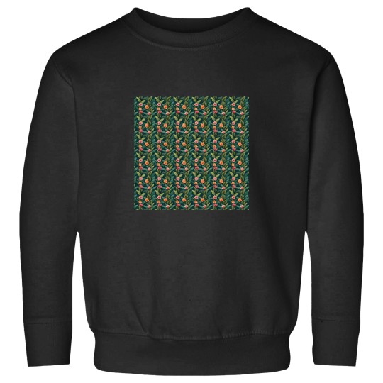 Discover Exotic Tropical Leaf Pattern Sweatshirts