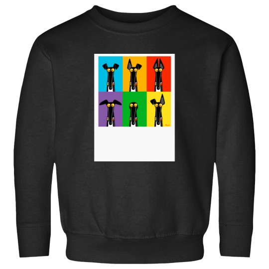 Discover Greyhound Semaphore Baseball ¾ Sleeve T-Shirt Sweatshirts