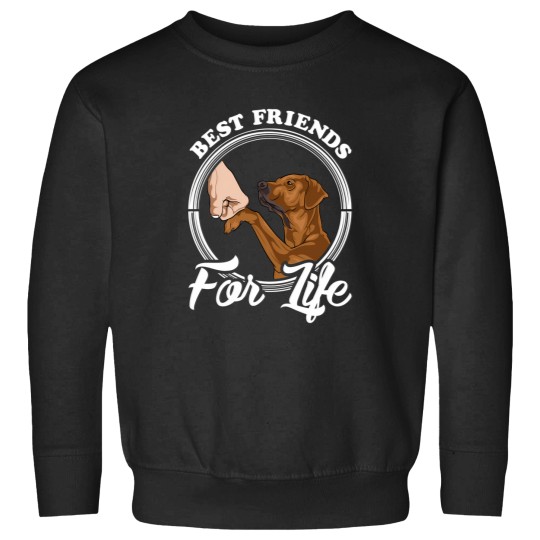 Discover RRhodesian Ridgeback Lover Design Best Friends For Life Sweatshirts