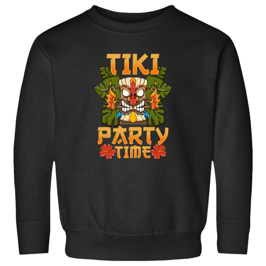 Discover Adorable &amp_ Cute Tiki Party Time Island Luau Sweatshirts