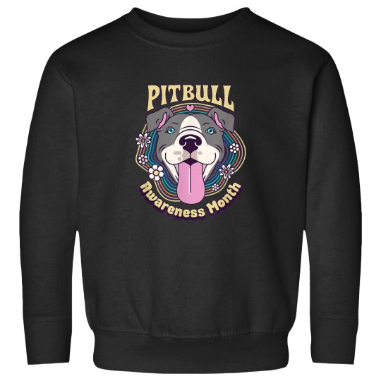 Discover Pitbull Awareness Month - Pitbull Love Sweatshirts