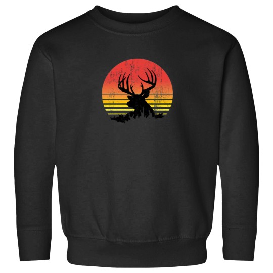 Discover Buck Deer At Sunset Worn Look Essential T-Shirt Sweatshirts
