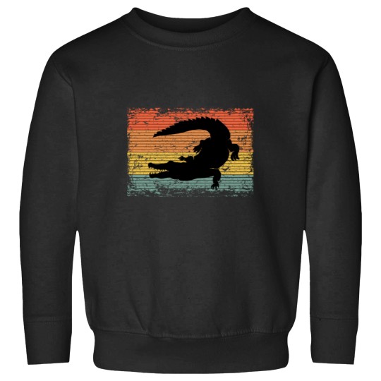 Discover Vintage Alligator Crocodile Animal Gift Sweatshirts
