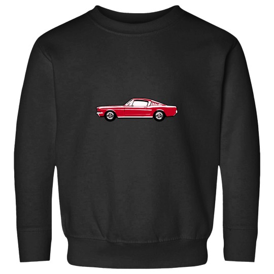 Discover Red 60s FM Fastback Sweatshirts