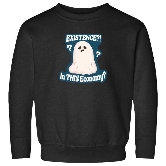 Discover Existential Ghost Humor Sweatshirts