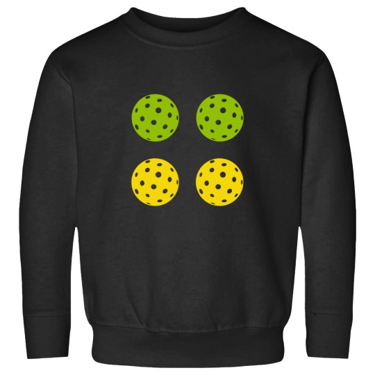 Discover Pickleball Ball Yellow Green Pack Sweatshirts
