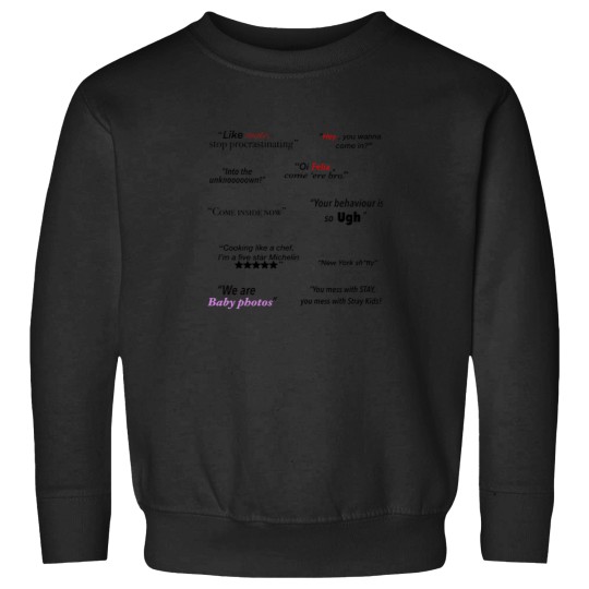 Discover Stray Kids sticker pack - quotes memes Classic T-Shirt Sweatshirts