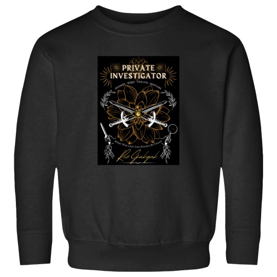 Discover Fantasy Riz Gukgak Private Investigator Detective Fantasy High (Design 3 Of 4) 600 Sweatshirts