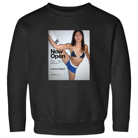 Discover American Apparel Ad 3 Sweatshirts