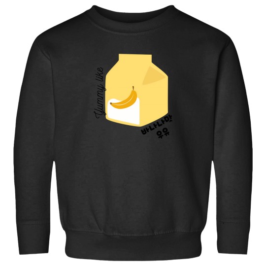 Discover Yummy Like Banana Flavored Milk - Korean 226 Sweatshirts