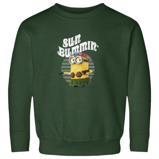 Discover Despicable Me Minions Bob Sun Bummin Hula Graphic Sweatshirts