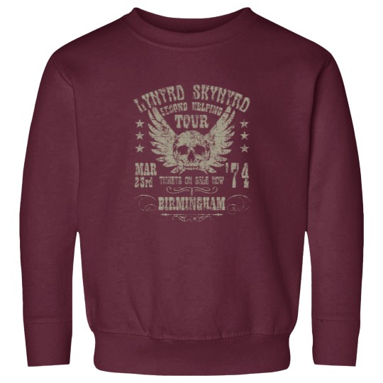 Discover Lynyrd Skynyrd 1974, distressed Sweatshirts, Lynyrd Skynyrd rock band Sweatshirts