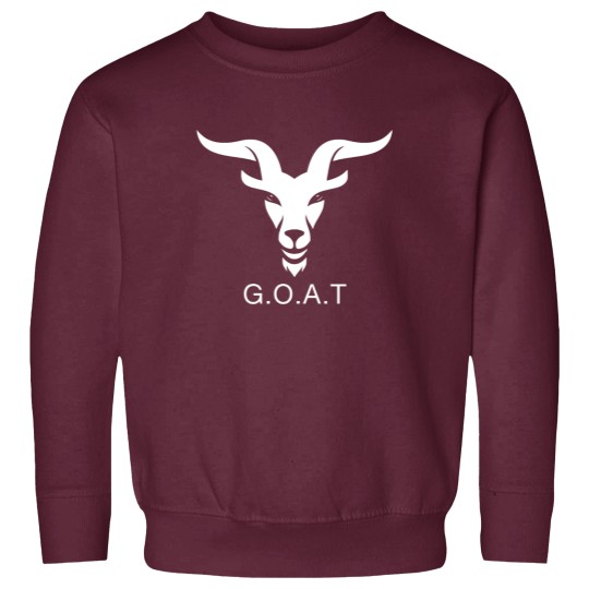 Discover G.O.A.T Sweatshirt for Greatest of All Time Fans