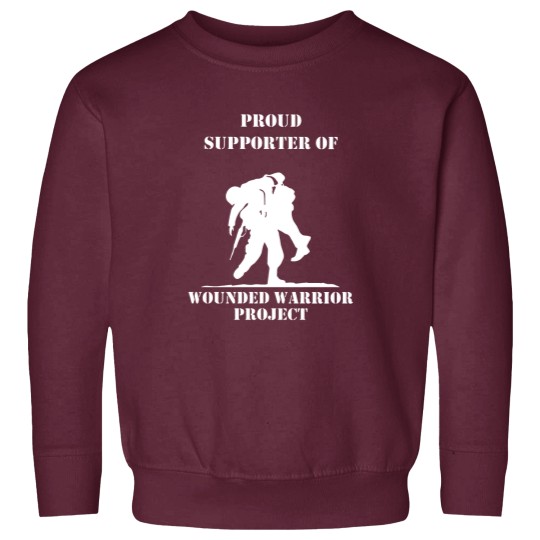 Discover Discover Cool Wounded Warrior Project Print Design Men's Ideal Short Sleeve Sweatshirts Sweatshirts