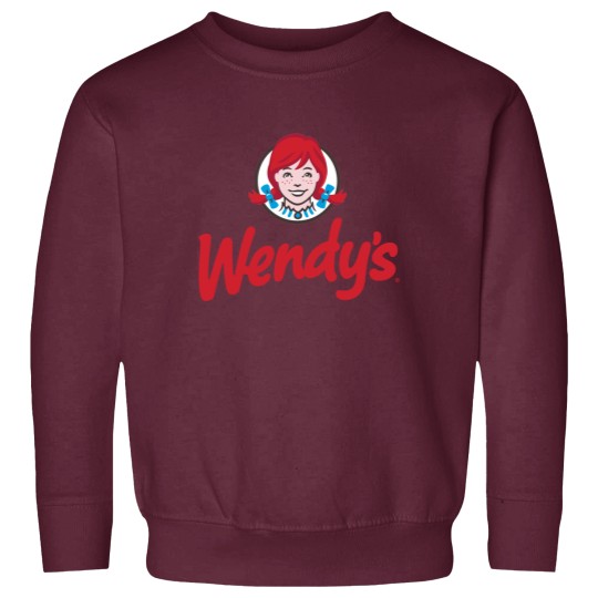 Discover Wendys Fast Food restaurant Logo Sweatshirts