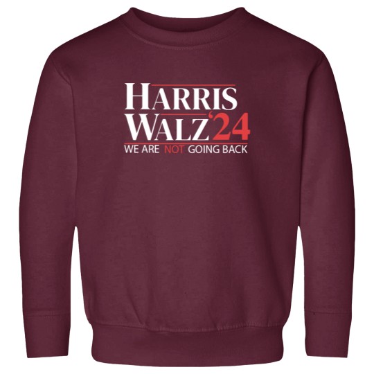 Discover Harris Walz Sweatshirts 2024,We Are Not Going Back Sweatshirts, Kamala Walz Sweatshirts