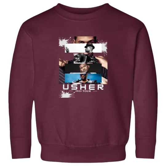 Discover Usher 2024 Tour Sweatshirts