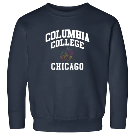 Discover Columbia College Chicago CCC Logo Sweatshirts