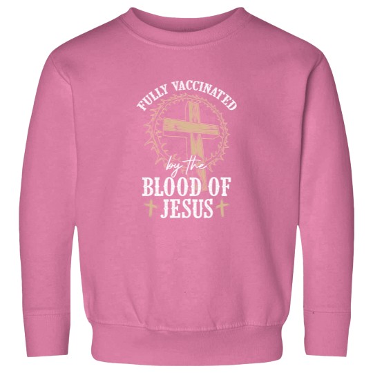 Discover Christian Jesus Lover Vaccinated Sweatshirt