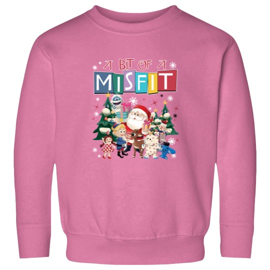 Discover Misfit Toys Christmas Sweatshirts | A Bit Of A Misfit Sweatshirts