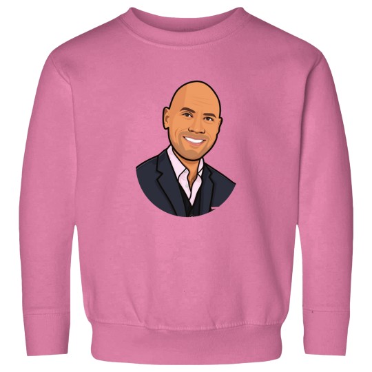 Discover Dwayne Johnson Cartoon Caricature.png Sweatshirts