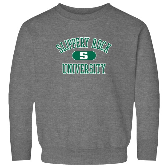 Discover Slippery Rock The Rock Varsity Logo Officially L Sweatshirts