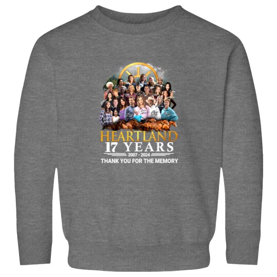 Discover Heartland 17th Anniversary Sweatshirts, Heartland Thank For Memories Sweatshirts, Classic Movie Sweatshirts