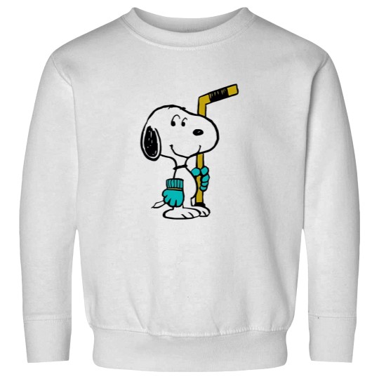 Discover Snoopy Ice Hockey Sweatshirts