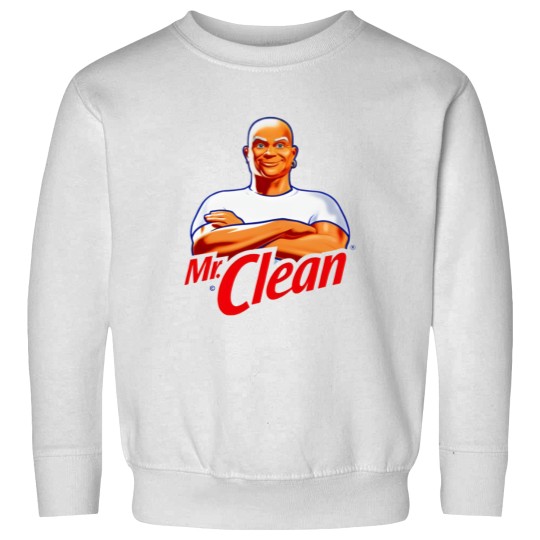 Discover Mr Clean Logo Cleaning Product Fan Sweatshirts