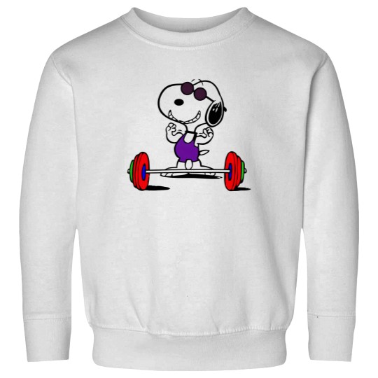 Discover Snoopy Weightlifting Sweatshirts
