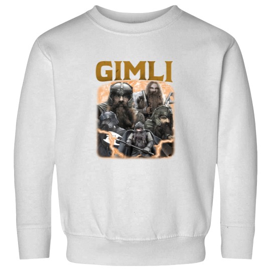 Discover LIMITED GIMLI Sweatshirts Crewneck Vintage 90s Grapic Sweatshirts Unisex GIMLI Sweatshirts