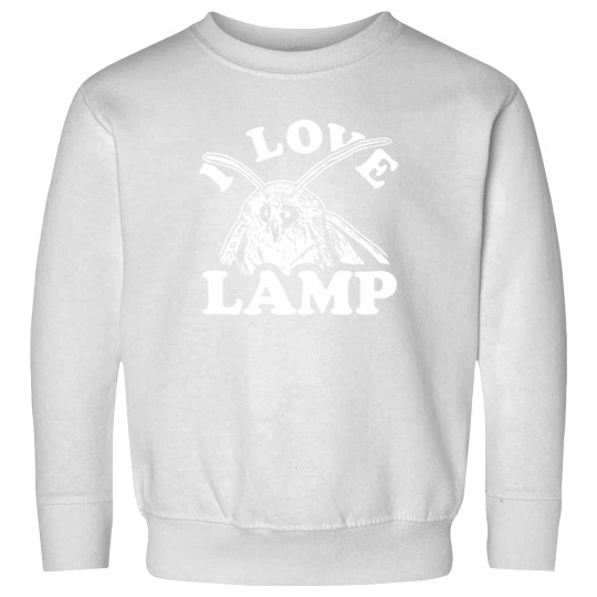 Discover I Love Lamp Moth Sweatshirts