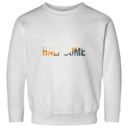 Discover Half Dome Sticker Sweatshirts
