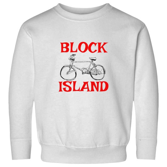 Discover Block Island Bicycle Active Sweatshirts