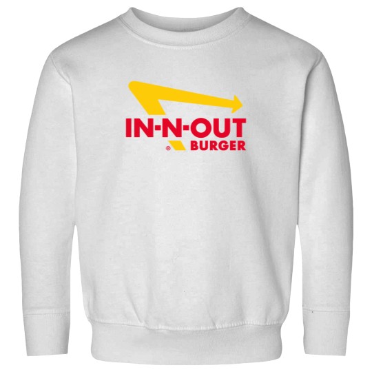 Discover In And Out burger food logo restaurant Sweatshirts Sweatshirts