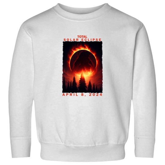 Discover 2024 Eclipse Total Solar Eclipse 2024 Unisex Sweatshirts