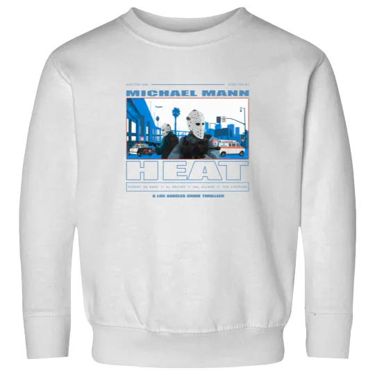 Discover Heat Movie Graphic Sweatshirts, Michael Man 90s Action Film Memorabilia, 1995 Heat Movie Sweatshirts Sweatshirts