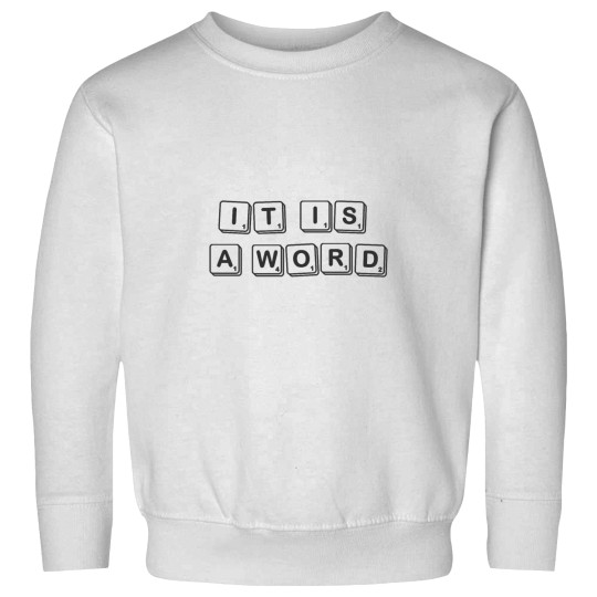 Discover a statement in vocabulary Sweatshirts