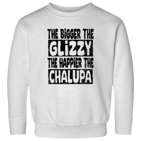 Discover The Bigger the Glizzy, the Happier the Chalupa: Hot Dog Feast Sweatshirts